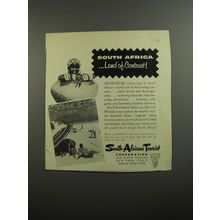 1954 South African Tourist Corporation Advertisement - Land of Contrast!