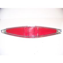 1971 CADILLAC TAILLIGHT LENS & BEZEL #5964580 COUPE DE VILLE BROUGHAM