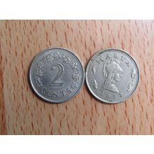 Malta 1972 2 Cents Coin