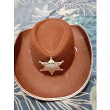 dress up deputy sheriff child or small head adult hat