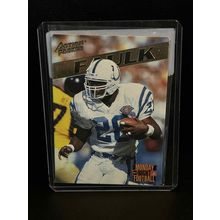 Marshall Faulk #29 | 1995 Action Packed Monday Night Football Trading Card