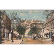 Le Cours Saint André et les Forts, Grenoble, c.1910s - CPA HS87
