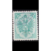 ÖSTERREICH AUSTRIA [BosHerz] MiNr 0003 II B ( O/used )