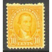 642 10c James Monroe Barely Clears MNH Q1937