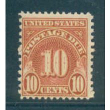 J84 10c Postage Due Barely Clears MNH Q3230