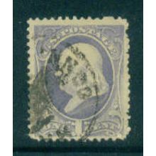 Used 206 1c Benjamin Franklin Just Clears M00755