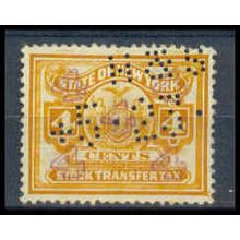 Used Revenue 4c N.Y. Stock Transfer Fine WA2753