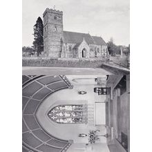 St John The Evangelist Hinton Church Dorset 2x Postcard s