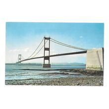 THE SEVERN BRIDGE unused vintage postcard .. =