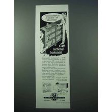 1953 Globe-Wernicks Sectional Bookcase Ad - Behavior