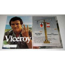 1977 Viceroy Cigarette Ad - More Tobacco