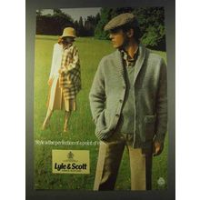 1979 Lyle & Scott Knitwear Ad - Style is Perfection