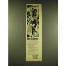 1967 Midol medicine Ad - Make the rounds relieved of Menstrual Distress
