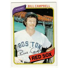 1980 Topps baseball card 15 Bill Campbell – Red Sox