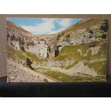 GORDALE SCAR, Malham Dale, Yorkshire unused postcard by J. Salmon. =