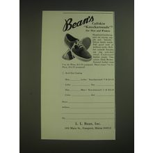 1974 L.L. Bean Calfskin Knockarounds Advertisement