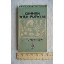 1945 Common Wild Flowers by J. Hutchinson