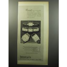 1951 Tiffany & Co. Watches Ad - Perennial source of beautiful and lasting gifts