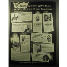 1959 Crown Publishers Books Ad - Crown your gift list with these fine books
