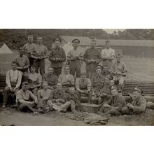 British Military Soldier Camp in Chattenden Kent Old Postcard