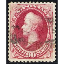 144, Used 90¢ VF And RARE - Light Cancel - PFC Certificate - Stuart Katz
