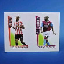 Merlin Premier League 07/08 # 527 Etuhu Sunderland 41 Reo-Coker Villa