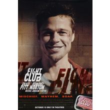 Fight Club (1999)_3 Movie Film Poster Canvas iconic design