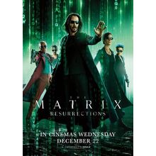 The Matrix Resurrections 13 Poster Canvas Movie Film Print A0 A1 A2 A3 A4 A5 A6