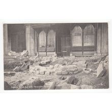 Saxon Apse AD674 Hexham Abbey Postcard Northumberland