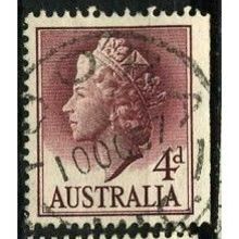 1955/1957 SG 282a - fine used (o) - right from booklet
