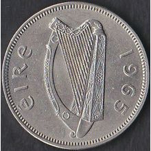 1965 Ireland 1 Florin (2 Shillings) Coin