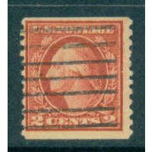 Used 492 2c George Washington Barely Clears A09935