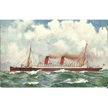 Cunard RMS CARONIA Tuck Oilette Postcard (9106)