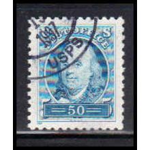 Used 3139a 50c Benjamin Franklin Very Fine KA5088