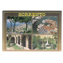 SORRENTO, ITALY multiview used postcard 1997 postmark =