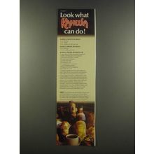 1985 Kahlua Liqueur Ad - Look What Kahlua Can Do!