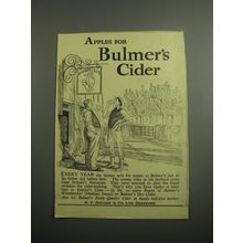 1948 Bulmer's Cider Ad - Apples