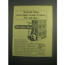 1948 Collis Truck and Platform System Ad - Hydraulic lifting