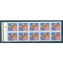 2916a 32c U.S. Flag Over Porch Very Fine MNH Pane/10 P# 11111 L00242