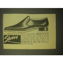 1966 Skerry Ascot Shoes Ad - Soft, supple leather
