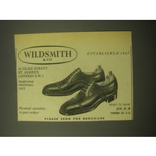 1966 Wildsmith & Co. Shoes Ad