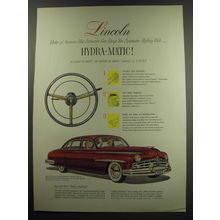 1949 Lincoln Cosmopolitan Sport Sedan Advertisement