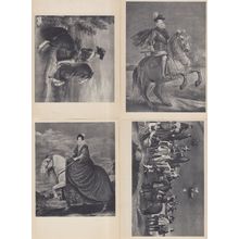 Velasquez Museo Del Prado 4x Antique Horse Painting Postcard s