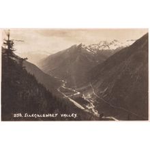 Illecillewaet Valley Canada Old Postcard