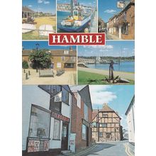 High Street Hamble 1980s Robson Newsagents 2x Hampshire Postcard s