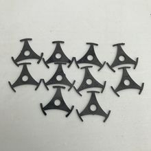10 plastic centres for 7" Imported records 1-25