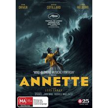 Annette DVD | Adam Driver, Marion Cotillard | Region 4