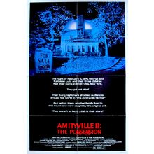 1982’s AMITYVILLE II: THE POSSESSION original folded 27x41 one-sheet poster