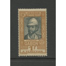 Gabon J20, 1930 Count de Brazza, VF, Mint, LH (GAB486)