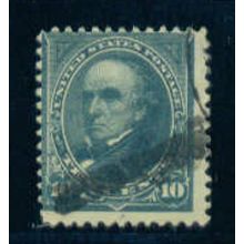 Used 273 10c Daniel Webster Average M04119